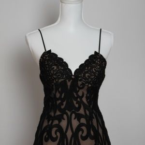 gia lace pencil dress